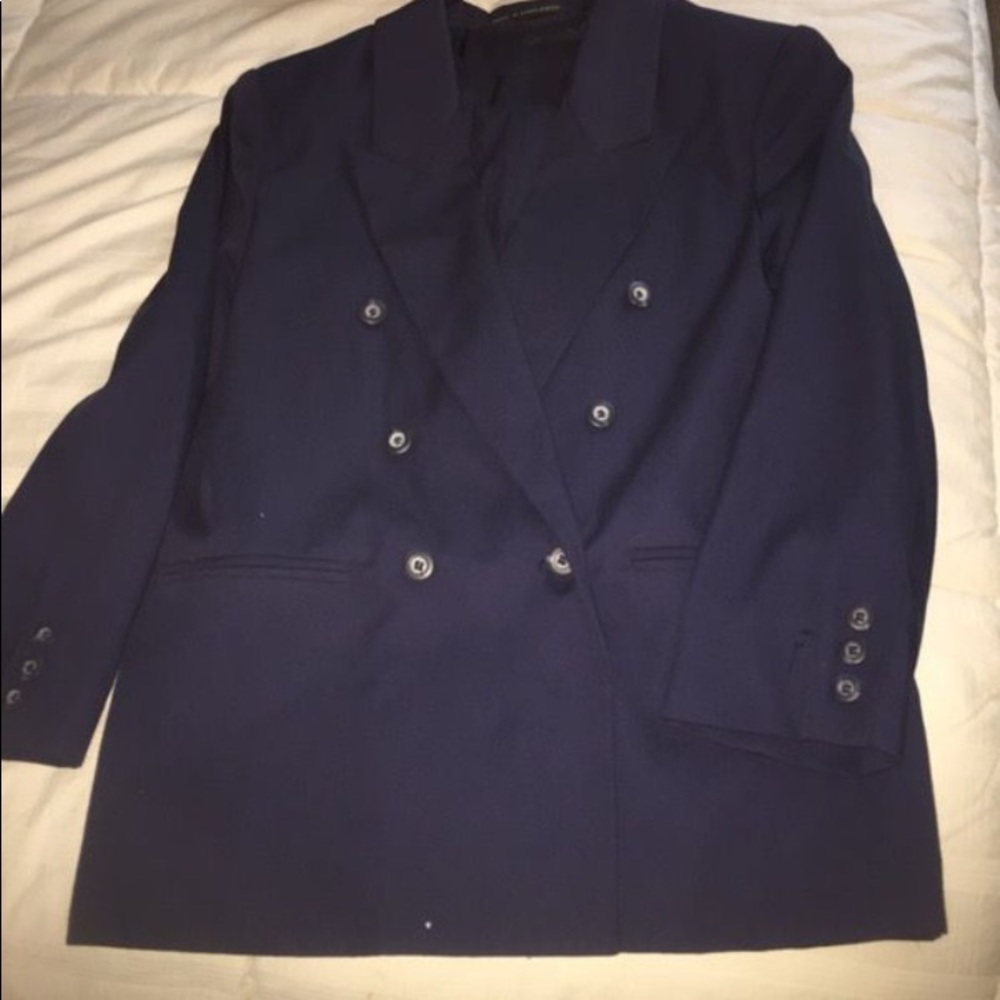 Boys navy suit - FIRM PRICE